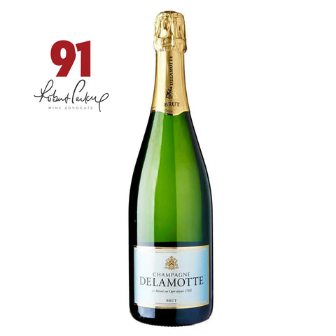 Bottle of Champagne Delamotte Brut NV
